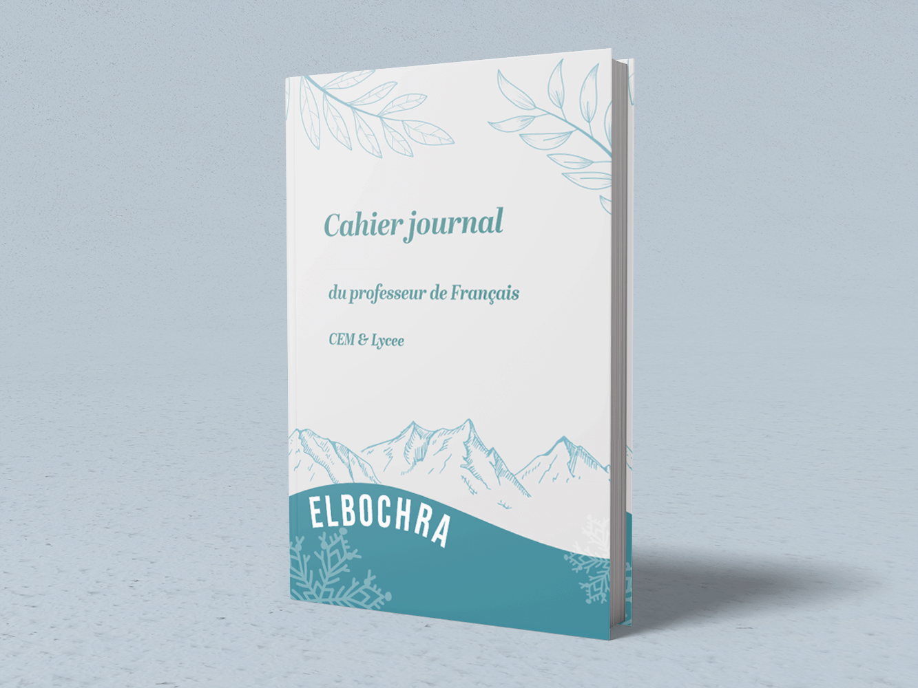 Cahier Journal de l’enseignant de CEM et Lycée – Exemple 1